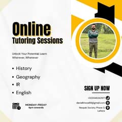 Professional Tutor(Online or Home based)