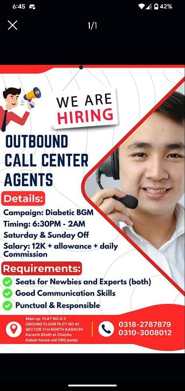 call center agents/call center representative/call center/job 0