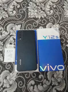 Vivo Y12s 3/32 With orignal Charger and Box