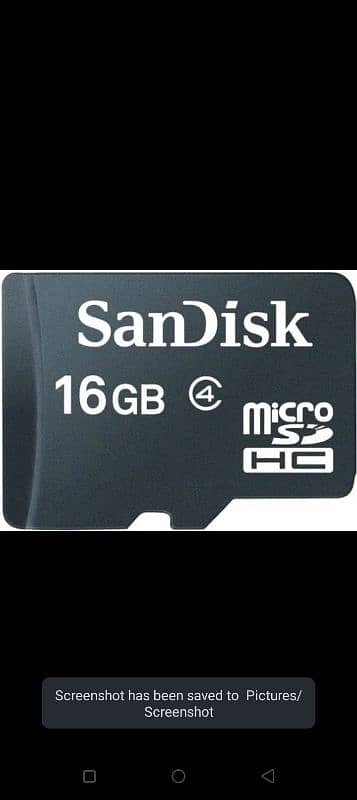 16 GB Memory card used like new 1