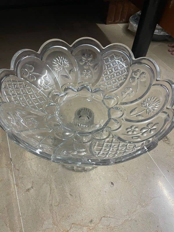 43 piece dinner set and mirror fancy stand bowl 1