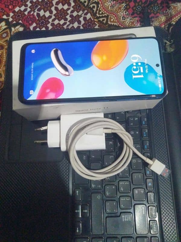 Redmi Note 11 – 4+4GB RAM | 128GB Storage | Complete Box – Like New! 1