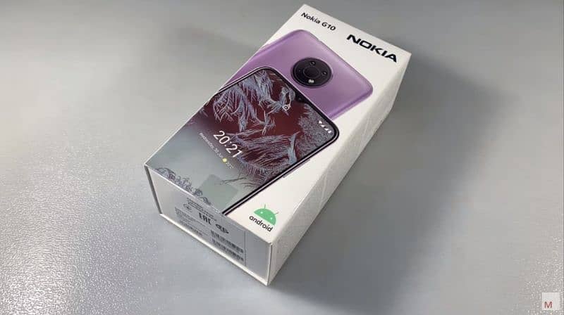 NOKIA G10 4/64 WITH BOX & CHARGER 1