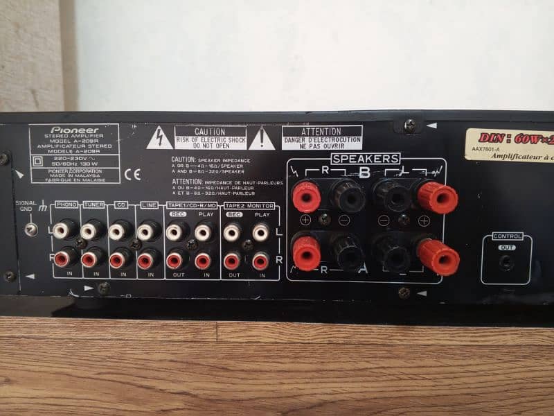 pioneer stereo amplifier model,A209k 220v 03244701872 5