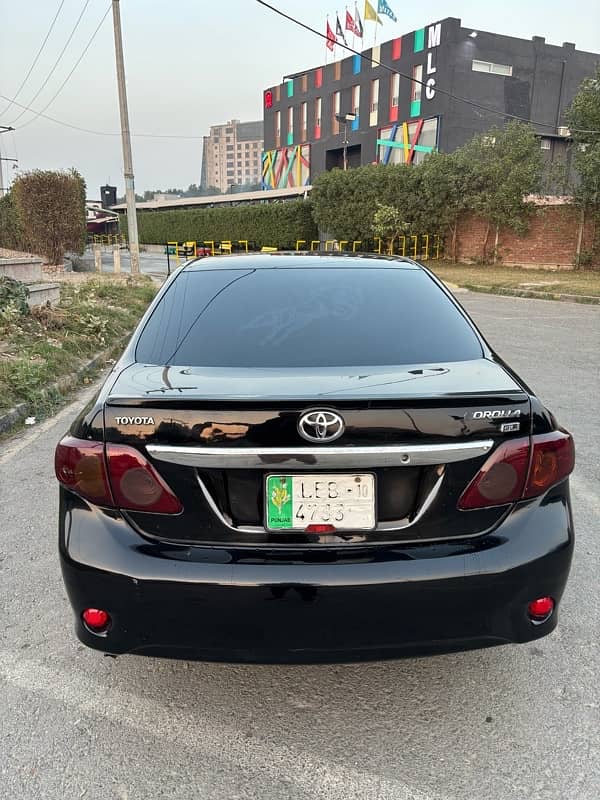 Toyota Corolla XLI 2010 6