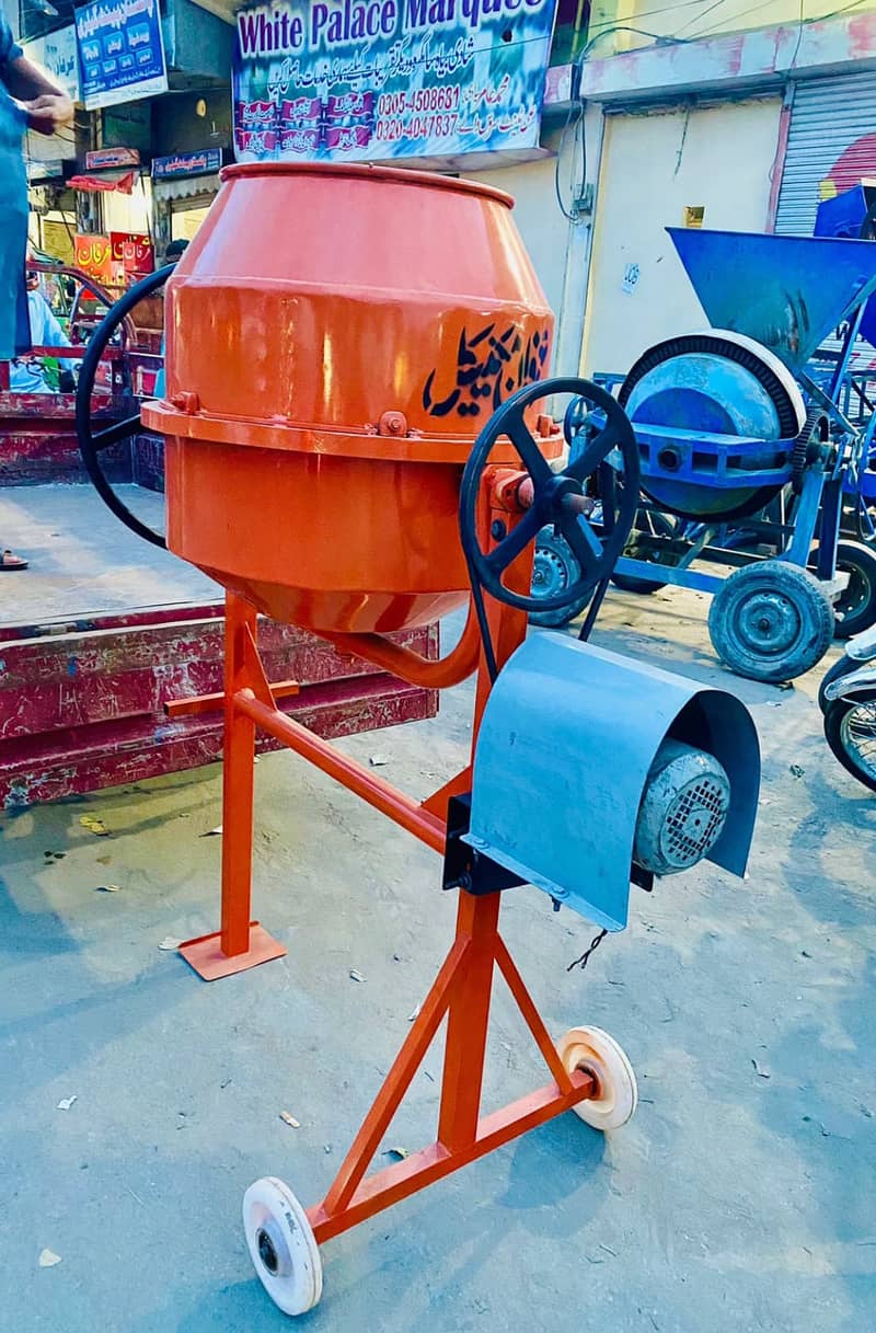 Concrete mixer / Mixer machine / Mixture machine 1