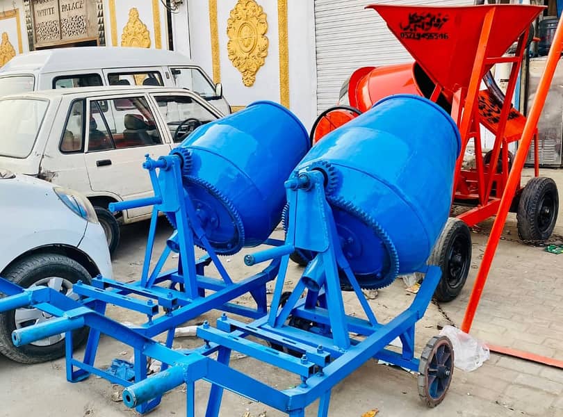 Concrete mixer / Mixer machine / Mixture machine 5