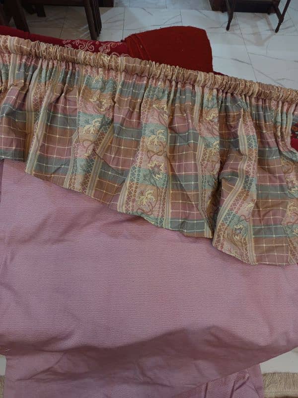 Organza Beautiful pair of Curtains For Sale! 3