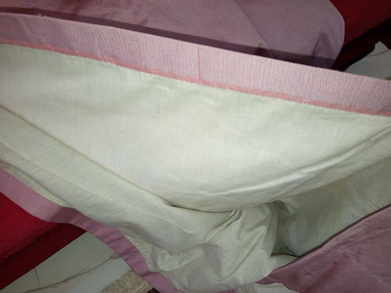 Organza Beautiful pair of Curtains For Sale! 4