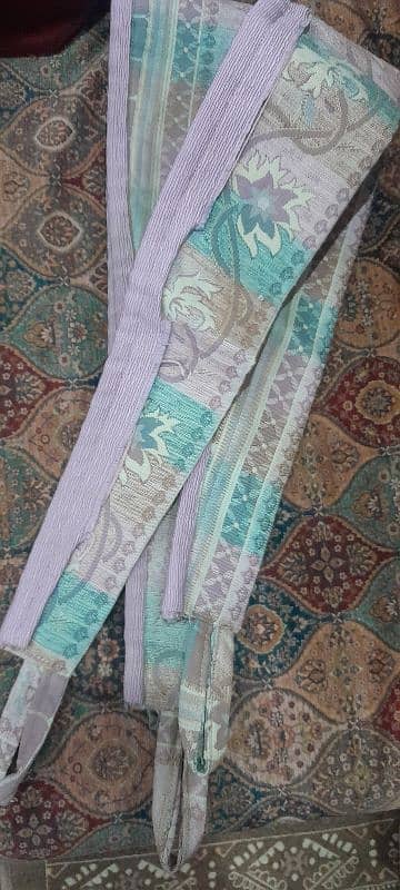 Organza Beautiful pair of Curtains For Sale! 5