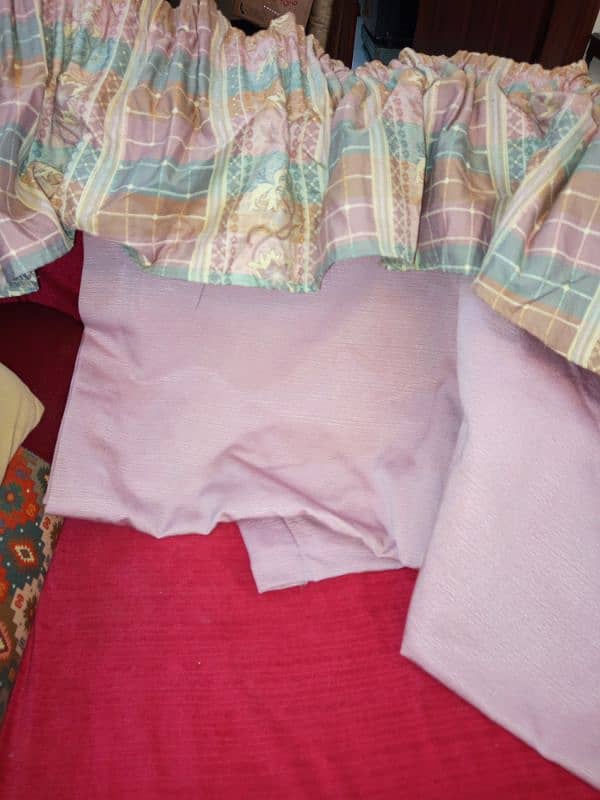 Organza Beautiful pair of Curtains For Sale! 6