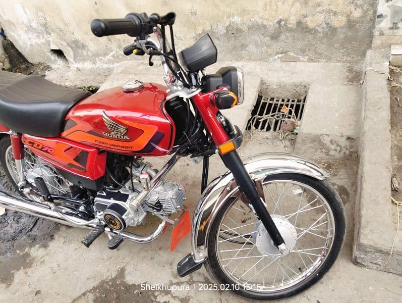 Honda 70bike lush condition 3