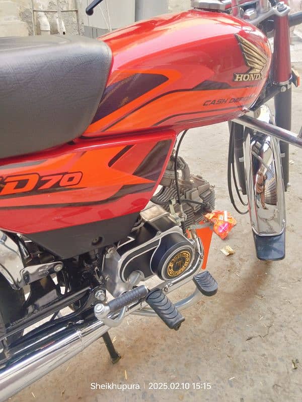 Honda 70bike lush condition 5