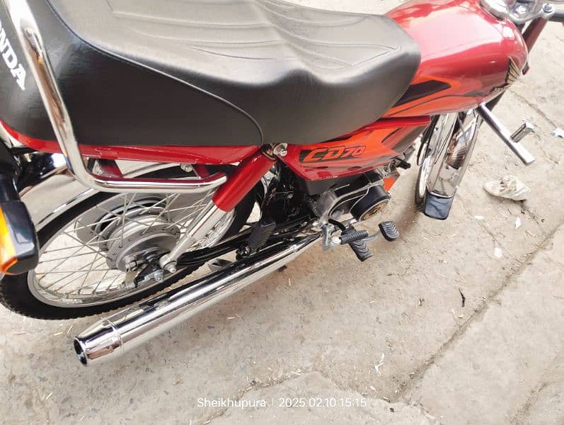 Honda 70bike lush condition 6