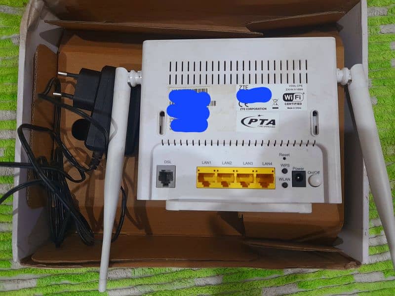 PTCL Wifi Router Vdsl 2 Model No: H 168N V3.5 Official PTCL Modem . 1