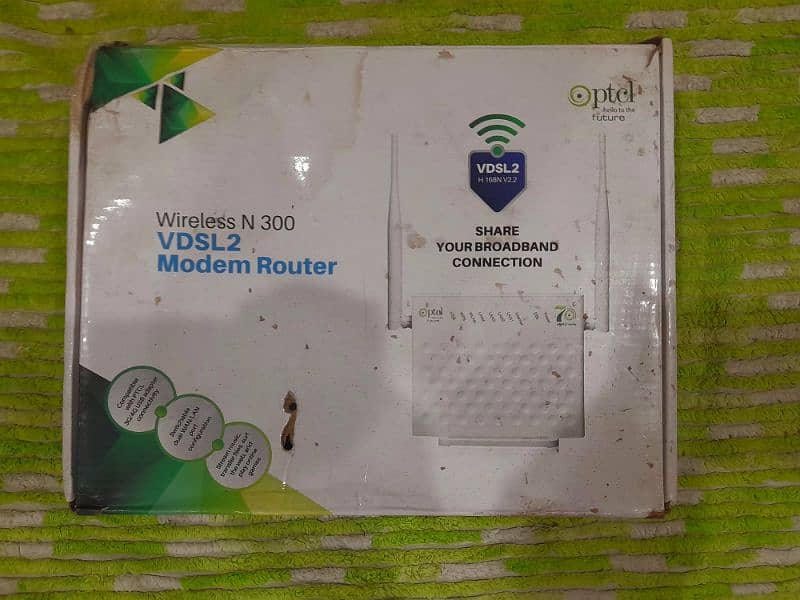 PTCL Wifi Router Vdsl 2 Model No: H 168N V3.5 Official PTCL Modem . 3