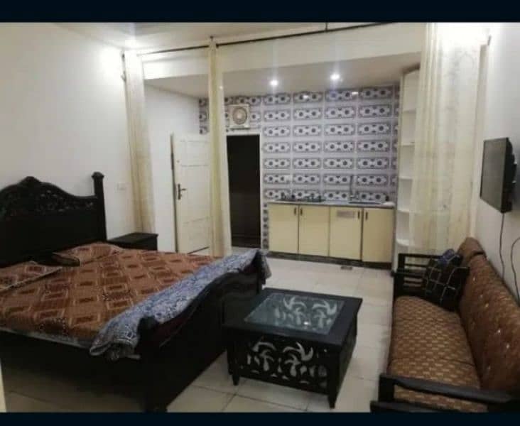 studio furnished apartment for rent in bahria Town rawalpindi 0