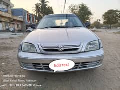 suzuki cultus Vri 2008 EFI Urgent need sale 03182954821