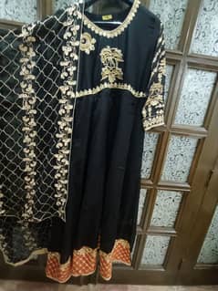 Akhrot Maxxi with Dupatta (Worn Once)