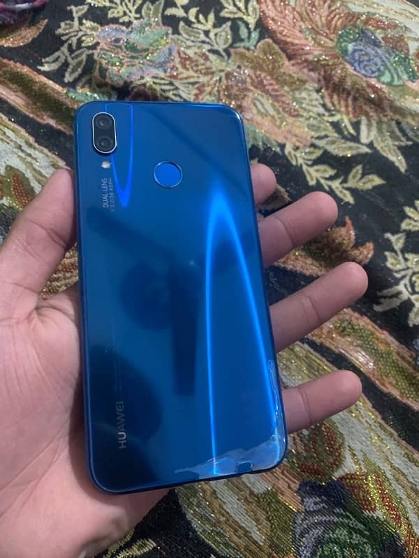 Huawei p20 lite blue with Box 0