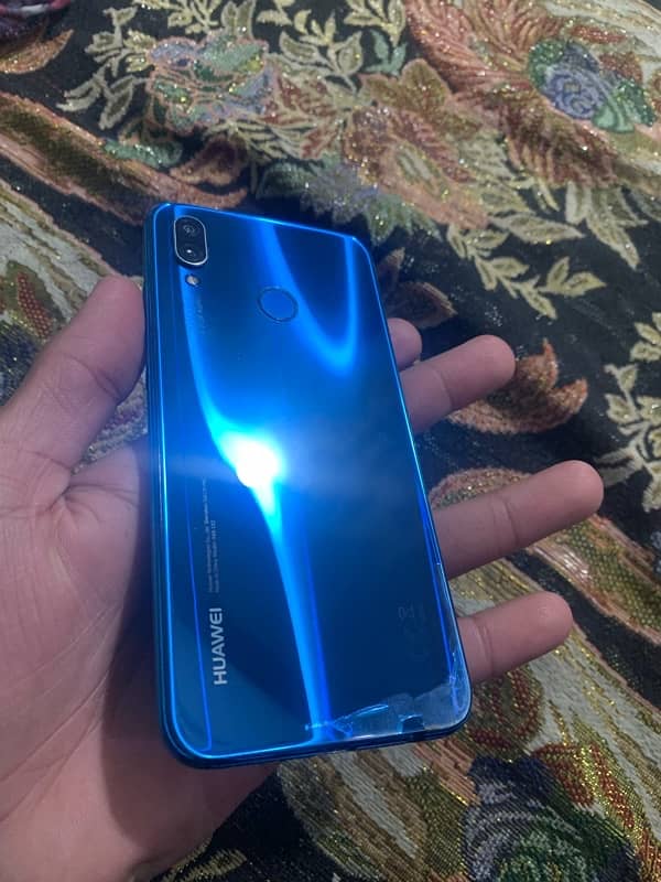 Huawei p20 lite blue with Box 1