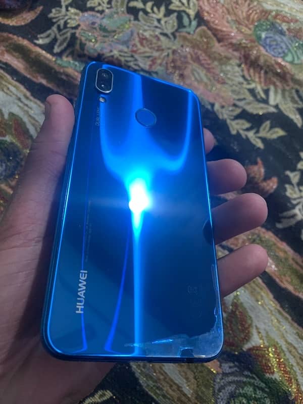 Huawei p20 lite blue with Box 4