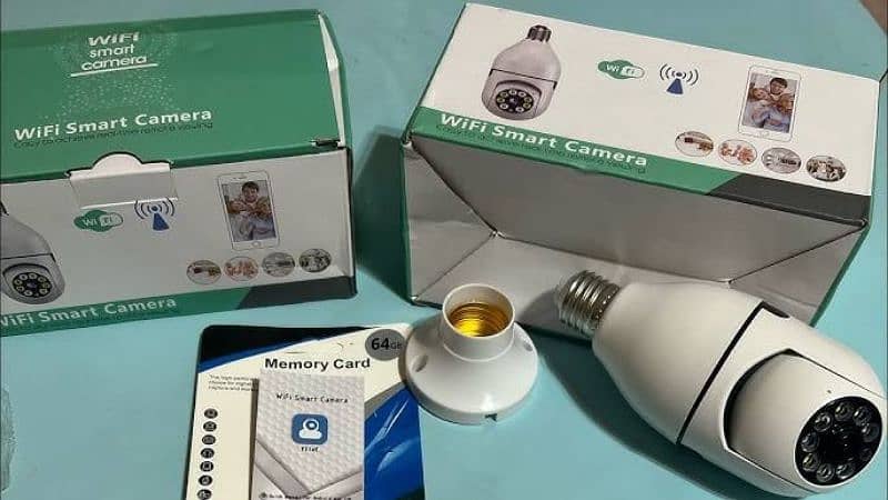 Digital wifi security Bulb Holder camera 2