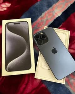 iPhone 15 pro official pta approved with full box