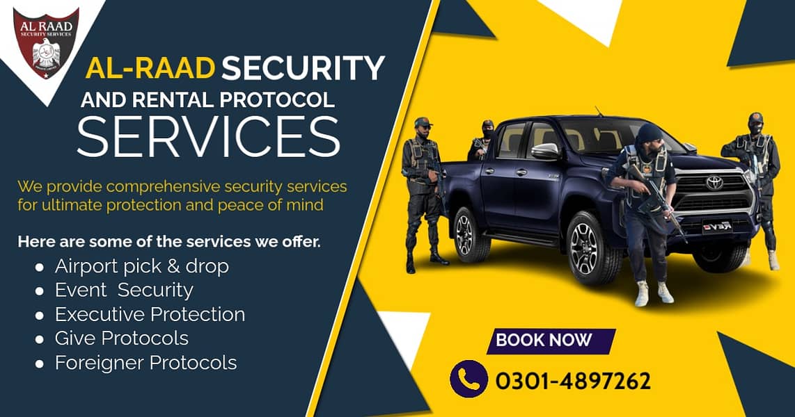 Vigo with Security Guard on Rent in Pakistan , Rent A Car & Protocol 0