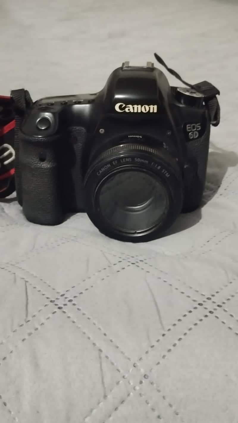 Canon 6d with lens 50mm 1.8 1