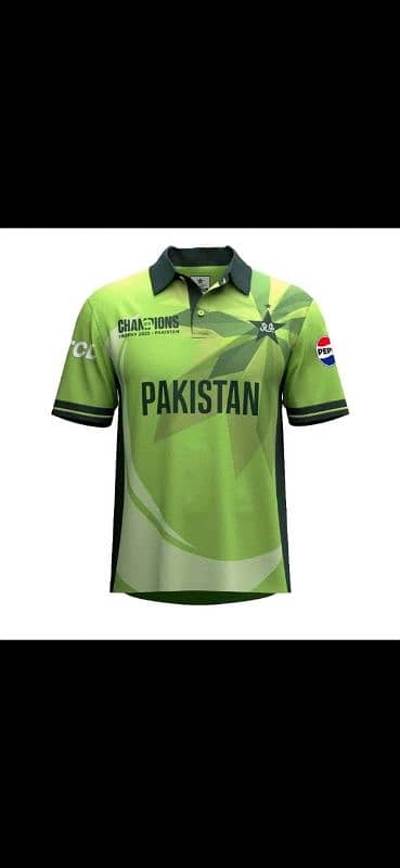 PAKISTAN TEAM CT25 SHIRT WITH YOUR NAME AND NUMBER 2