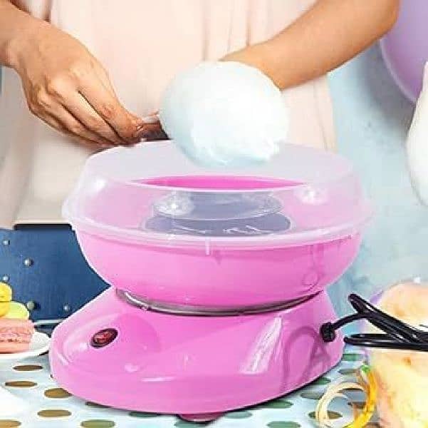 cotton candy making machine pink colour 1