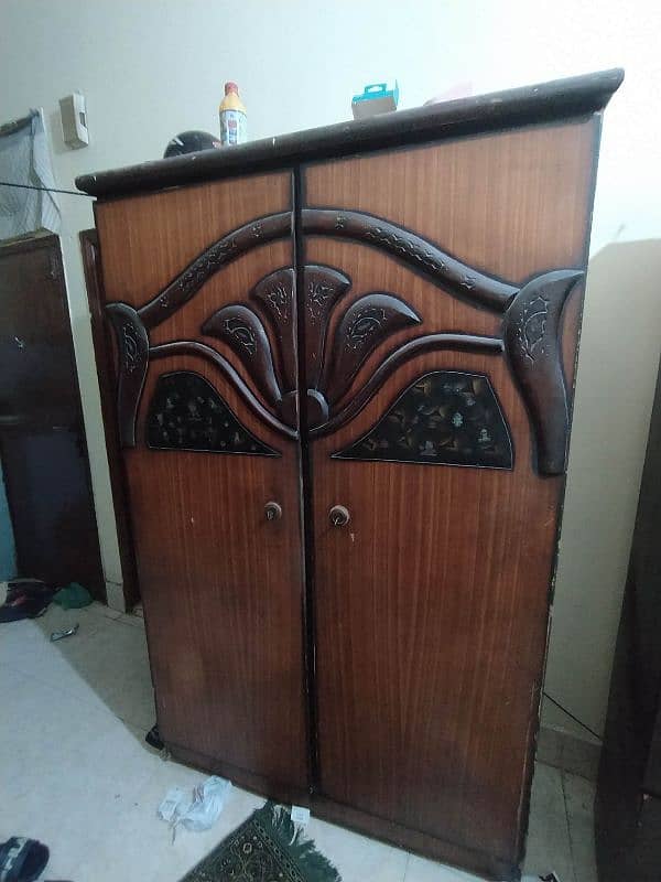 Bed and cupboard for sale 2