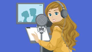 Female voice over