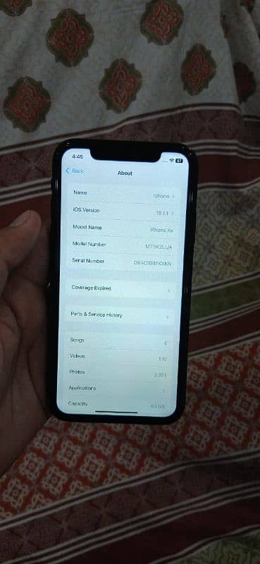 iPhone XR 64 gb PTA Approved 9