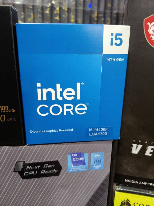 core i5 14th generation+ rtx 3060 12gb complete new pc box pack 2