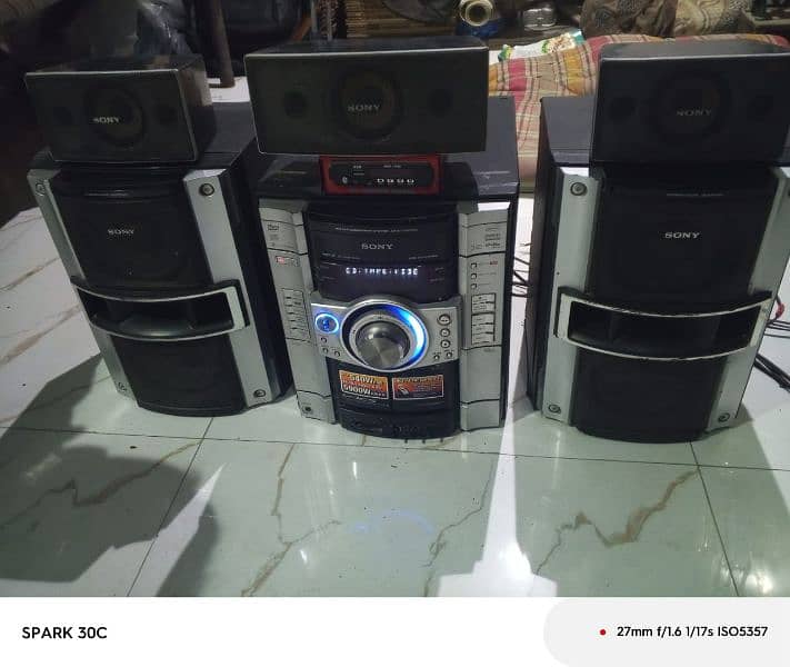 Sony amplifier with speaker set best sound for ever 0