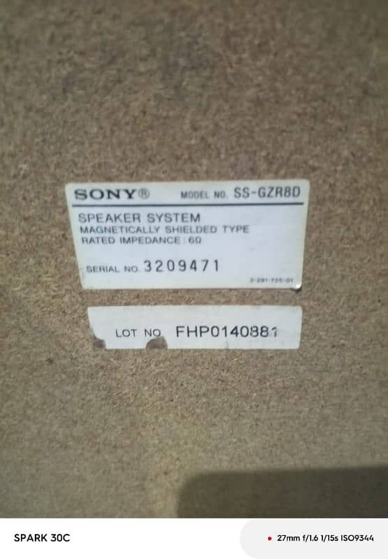 Sony amplifier with speaker set best sound for ever 5