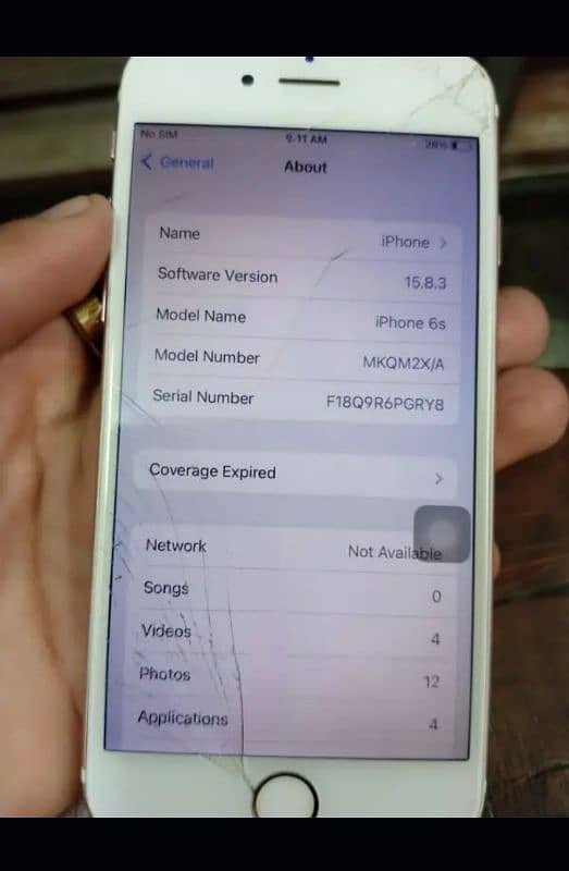 iPhone 6s pta approved 16GB condition 10 by 8 all working phone 3