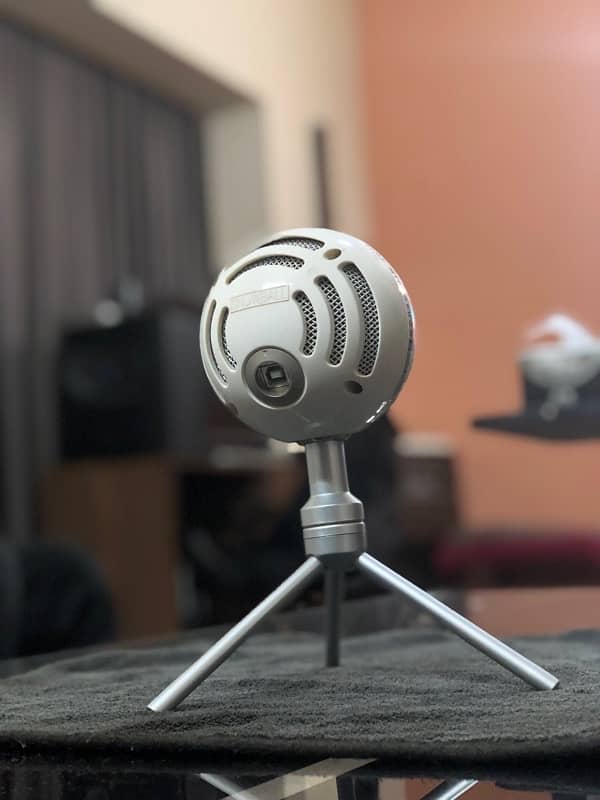 Blue - Snowball condensor Microphone 1