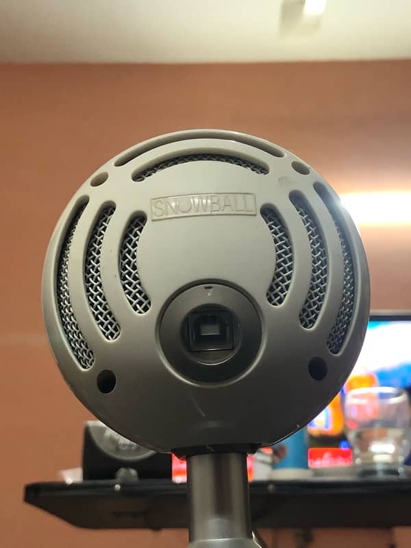 Blue - Snowball condensor Microphone 4