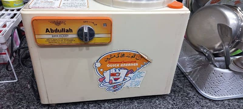 Dough Kneader 3.5 kg AE900A Abdullah - Atta Goondnay Aata Gondnay 1