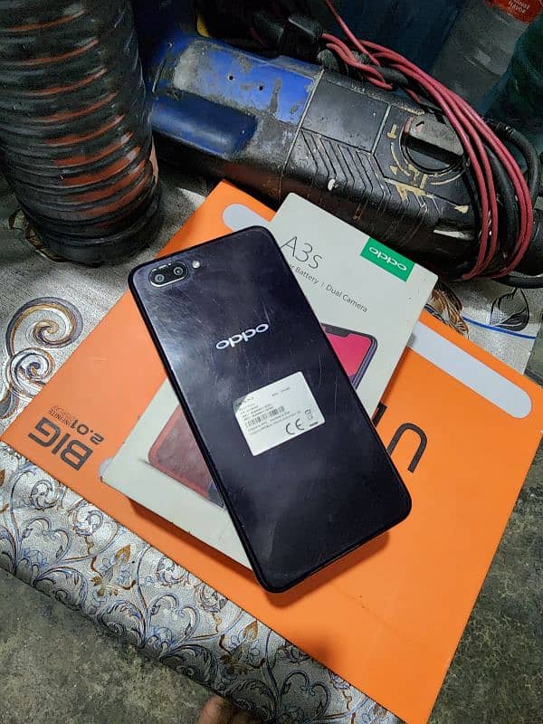 oppo A3s with box pta official approved 0