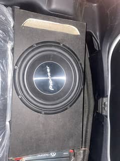 Woofer & amp up for sale