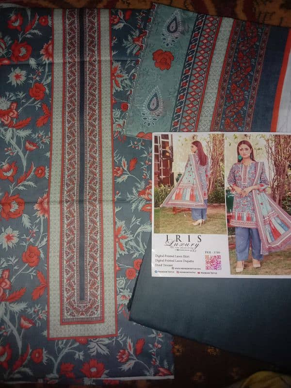 printed lawn 3 piece suits for women 1