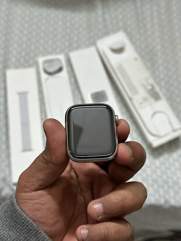 Apple watch Series 8 Stainless Steel 5