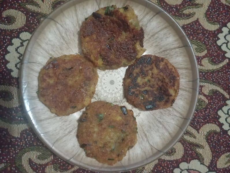 Fresh Homemade Shami and Aaloo ki Tikiya 0