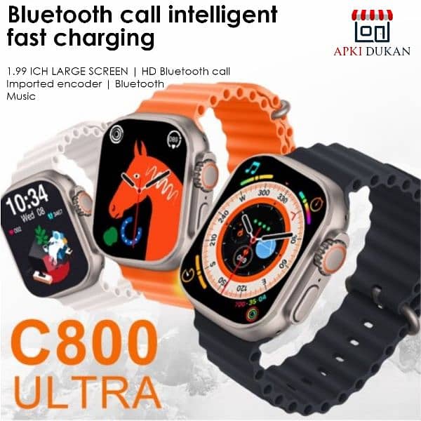 C800 Smart Watch Ultra 3