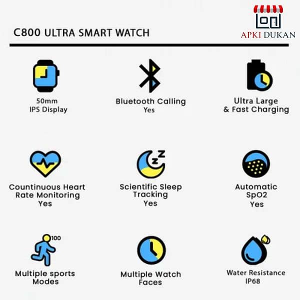 C800 Smart Watch Ultra 4