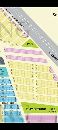 120 Sq Yd Plot Available In Vip Block 1 Saadi Garden Scheme 33 (west Open)